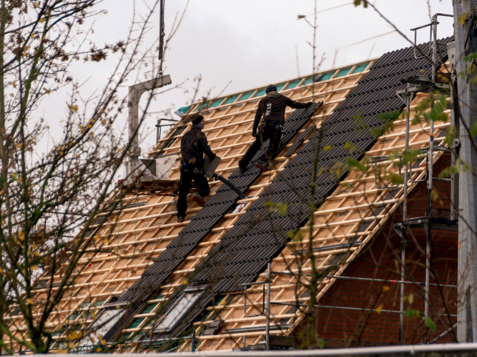 Travaux de couverture à Ménesplet